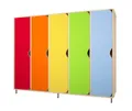 Шкаф для одежды 5ти местный с перфорированными полками
