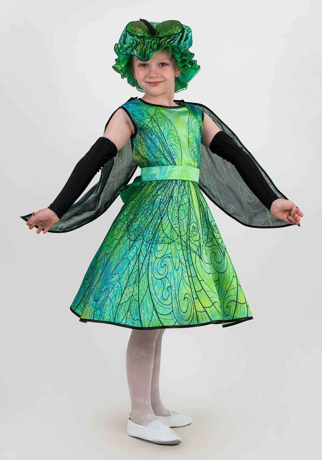 Костюм Мухи-Цокотухи для девочки (рост 122-128 / Готовое изделие)