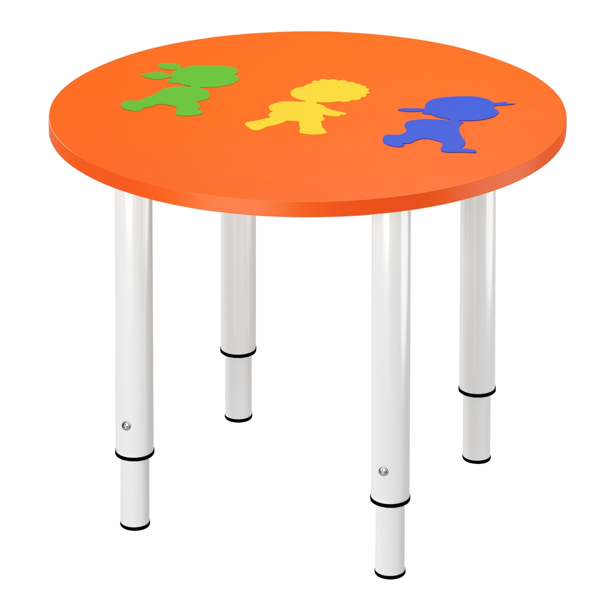 Стол круглый с фрезеровкой