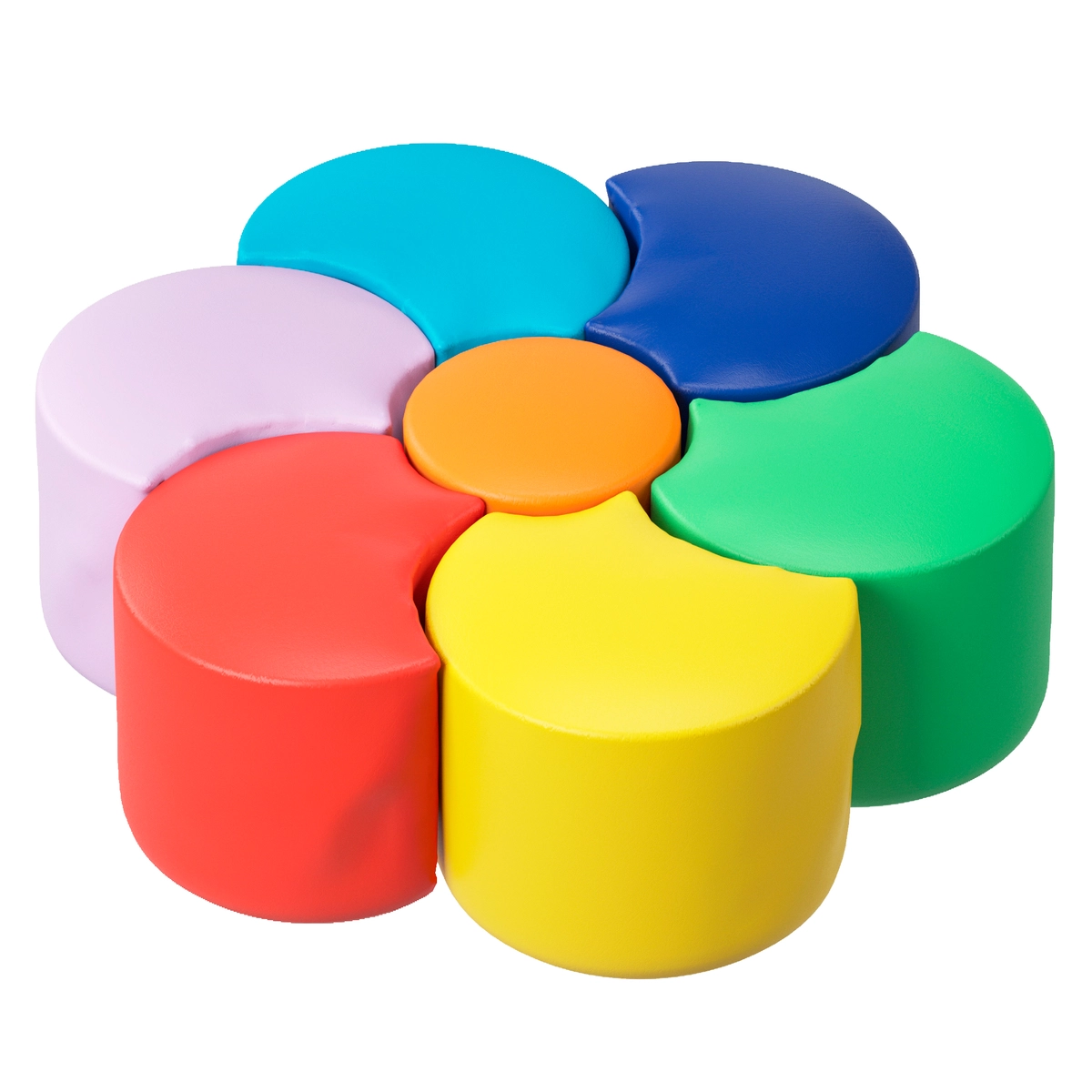 Комплект  &quot;Пуфик-Семьцветов&quot;