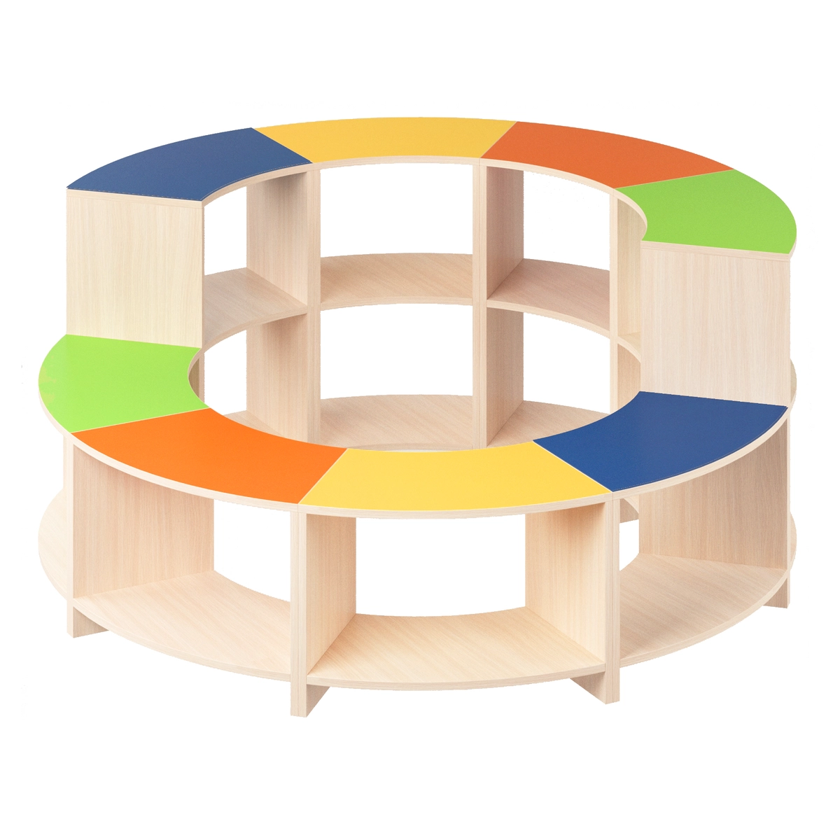 Стол-трансформер круглый (8 секций)