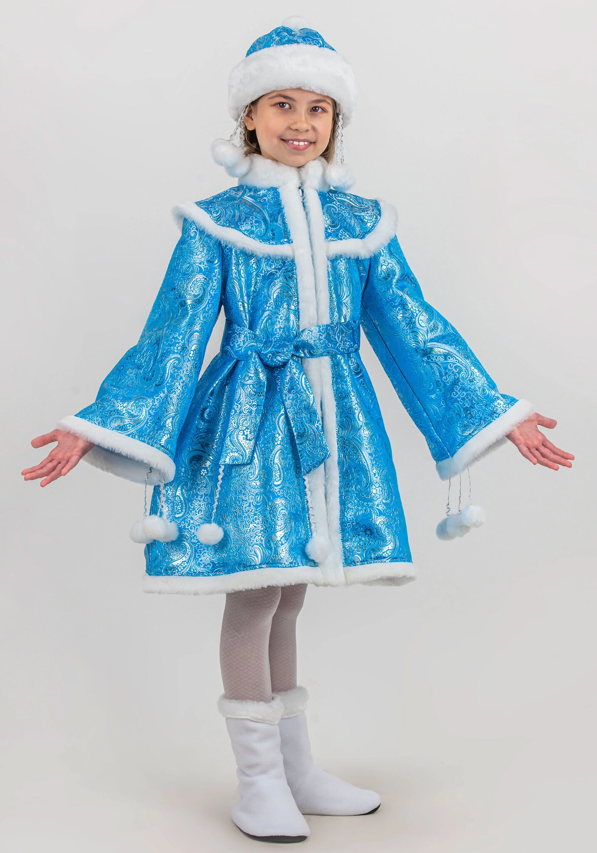 Снегурочка Искристая для девочки (116-134)