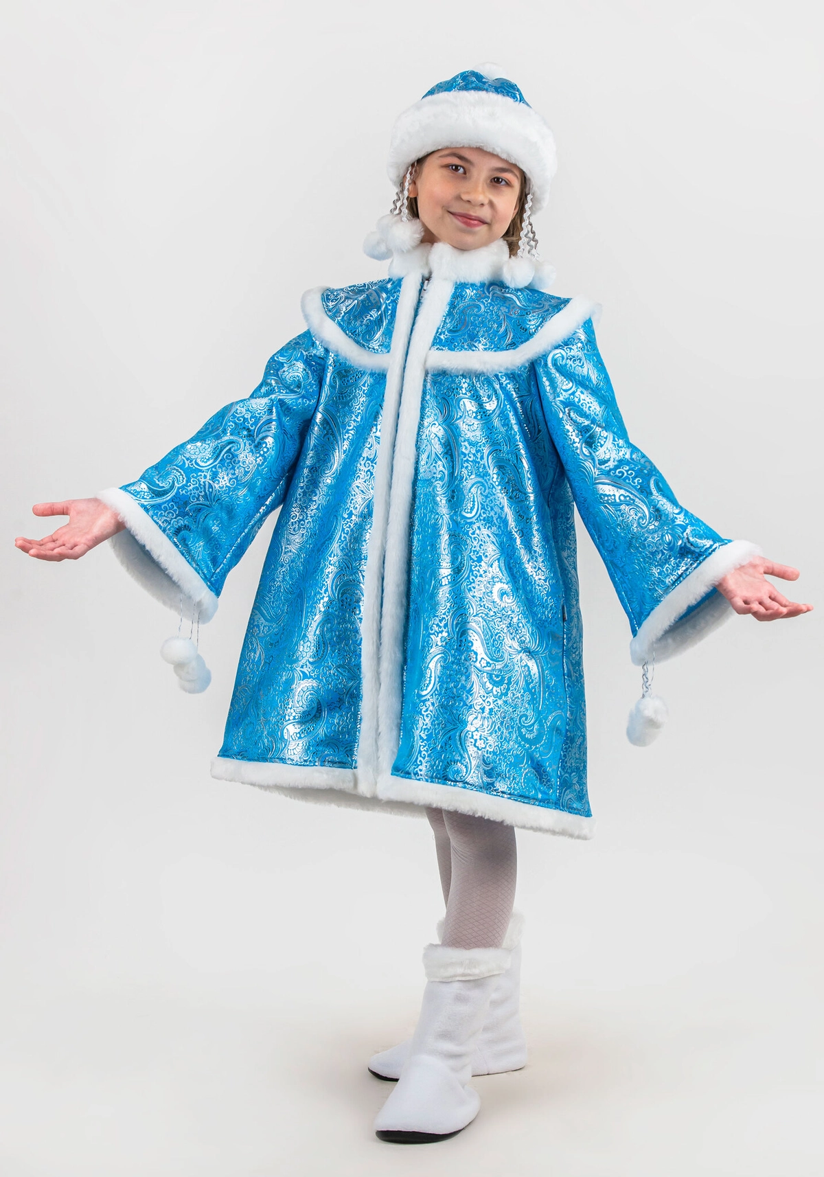 Снегурочка Искристая для девочки (116-134)