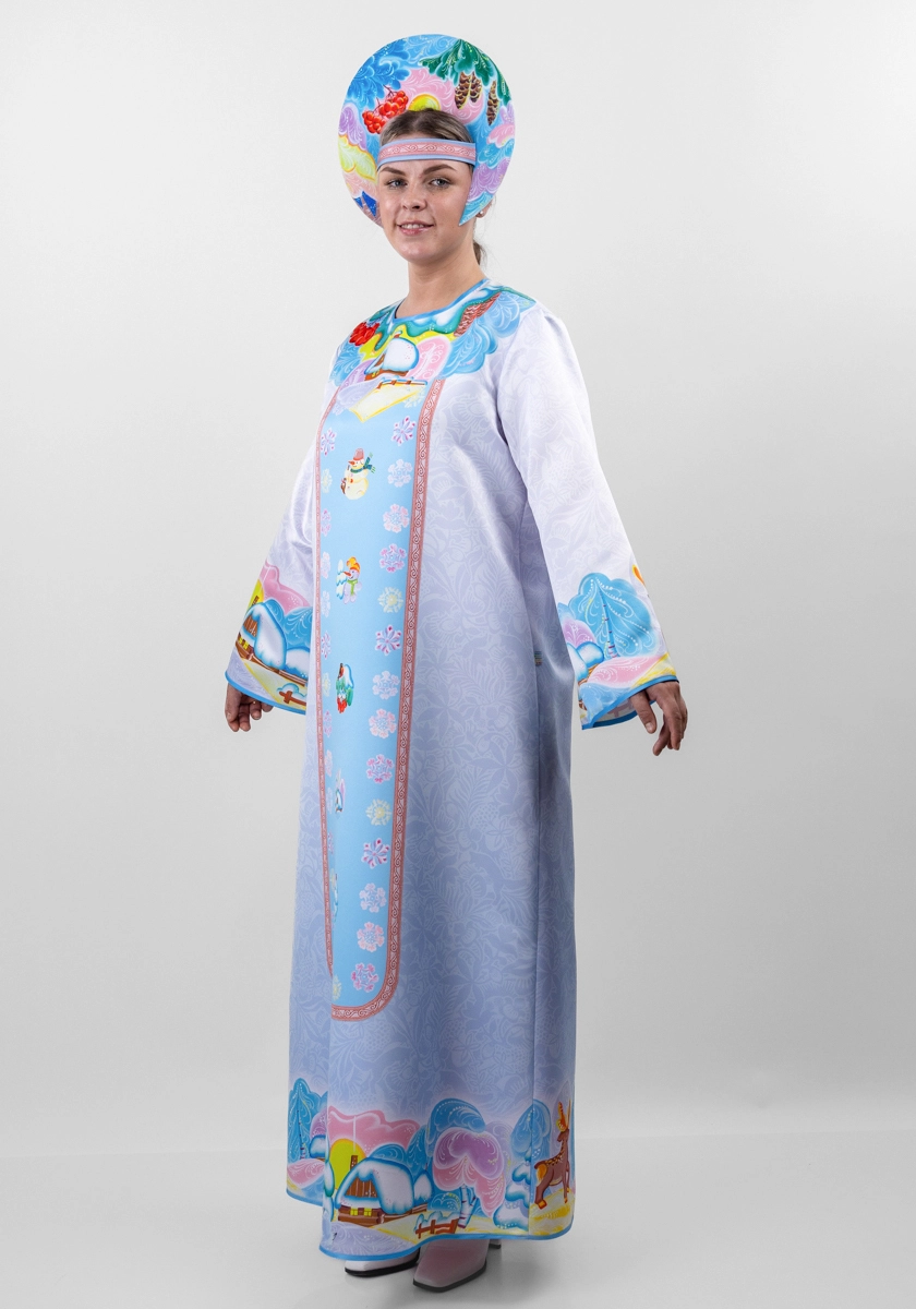 Костюм женский Русская Зима (164-170 / 50-54 / Готовое изделие)
