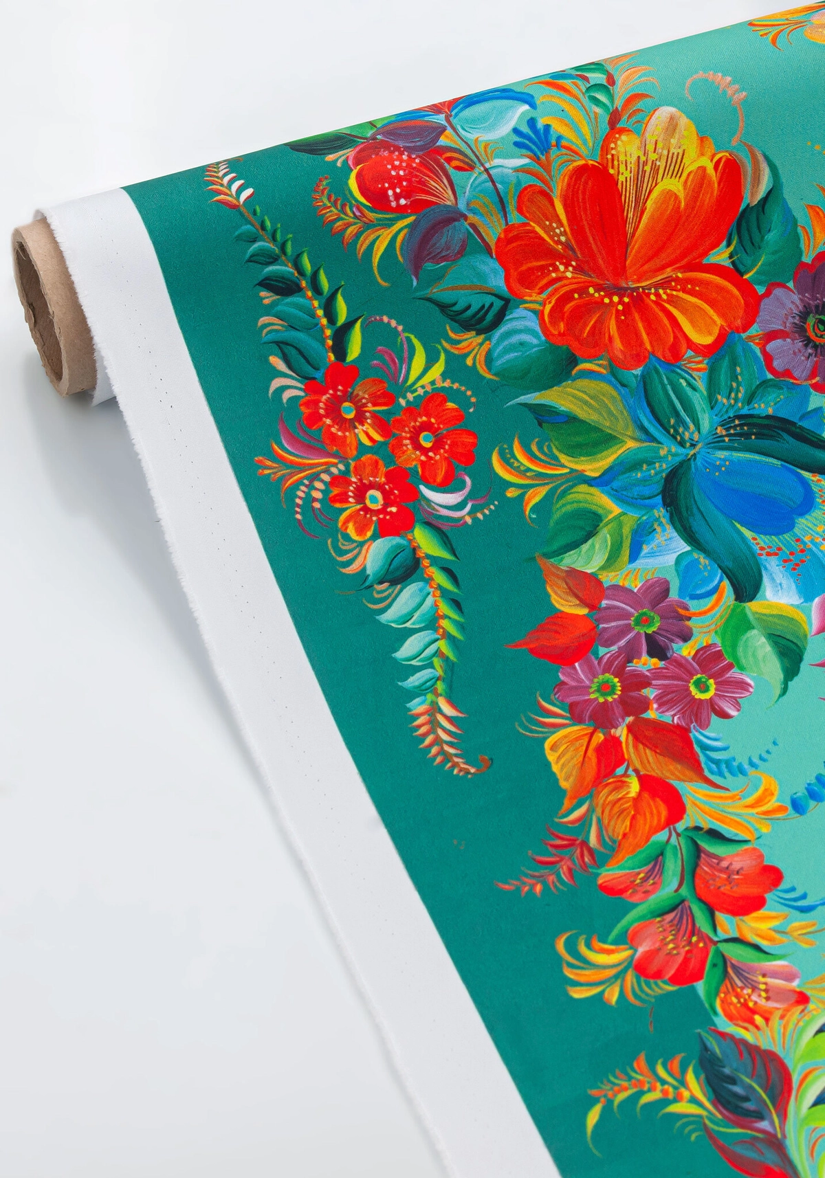 Ткань Танец Стрекозы (Креп-сатин)