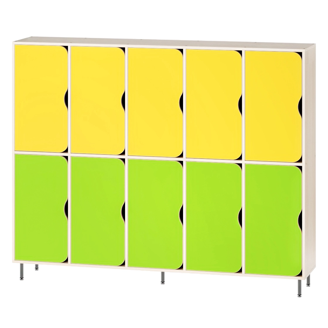 Шкаф двухъярусный 10 местный