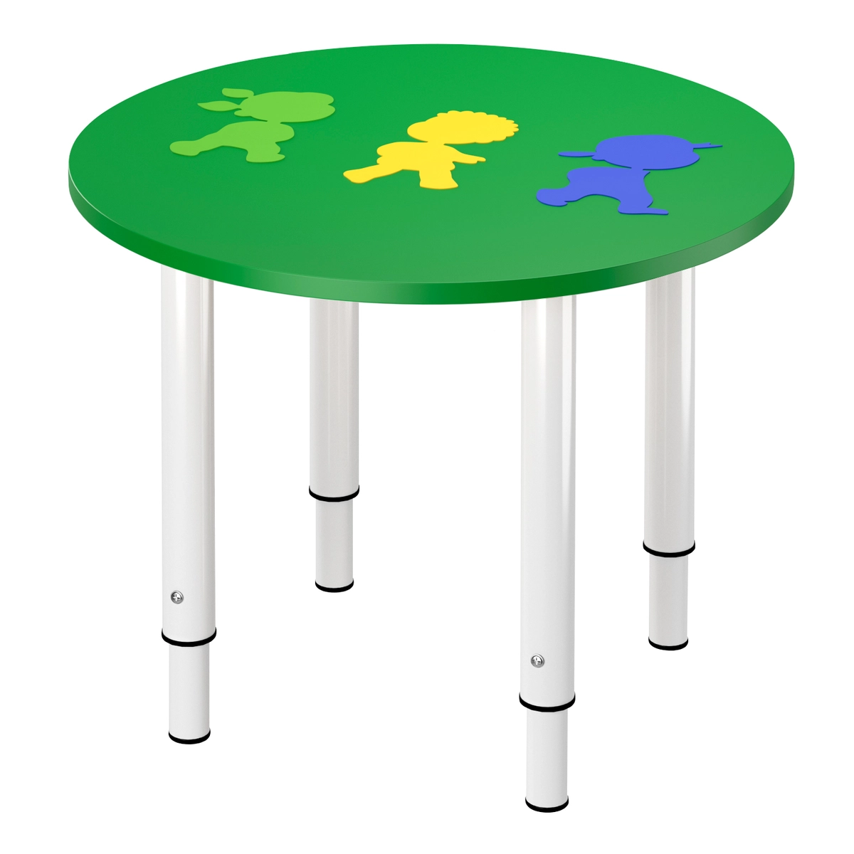 Стол круглый с фрезеровкой