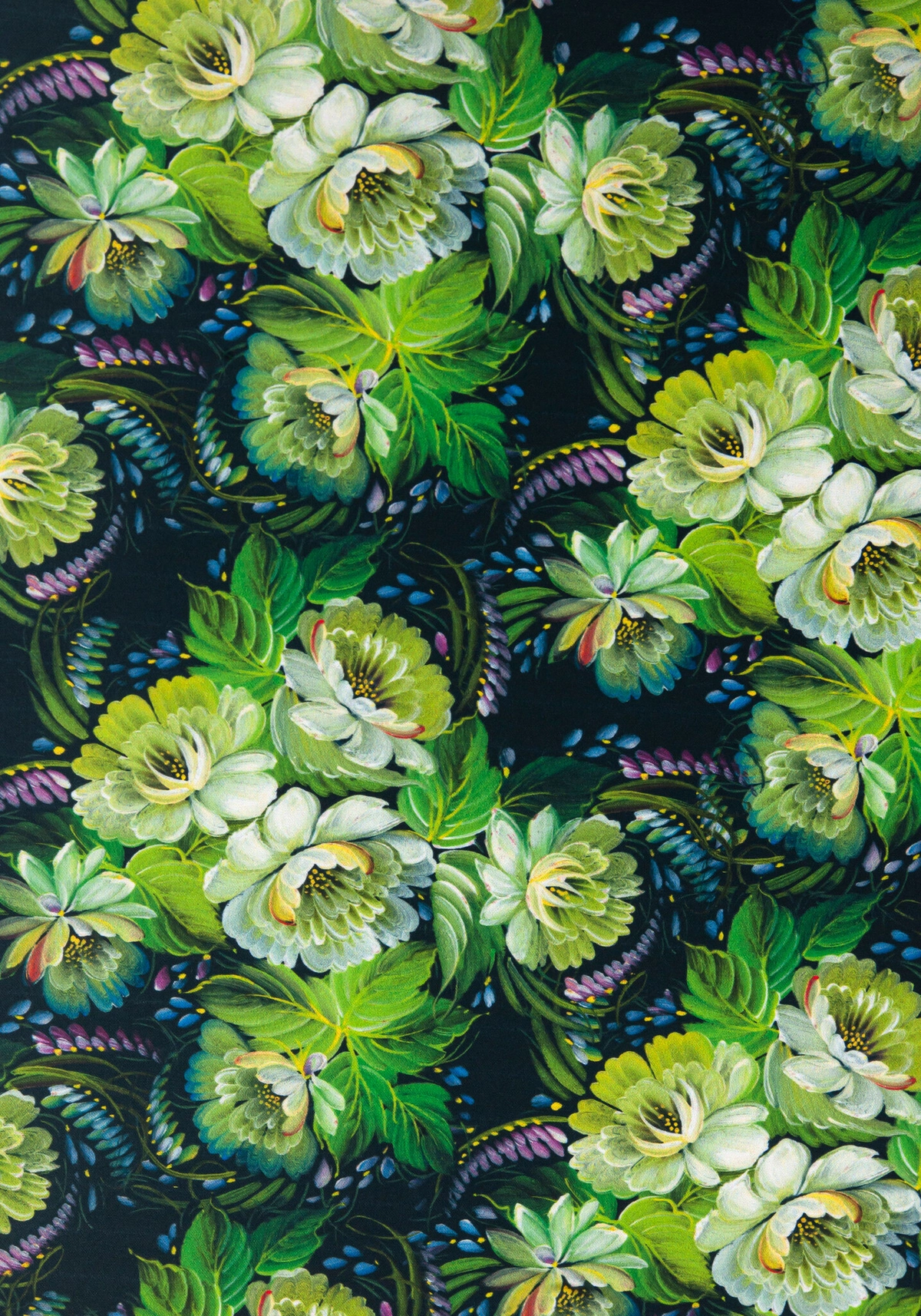 Ткань Васнецовское Лето (Креп-сатин)