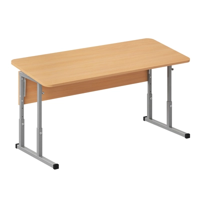 Парта двухместная с наклоном столешницы 0-10° регулируемый 