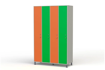 Шкаф для раздевалок 4 секции 