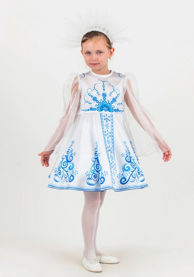 Костюм Снежинка / Метелица / Снегурочка (рост 122-128)