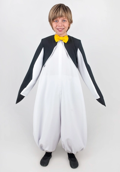 Пингвин комбинезон для детей (рост 122-128)