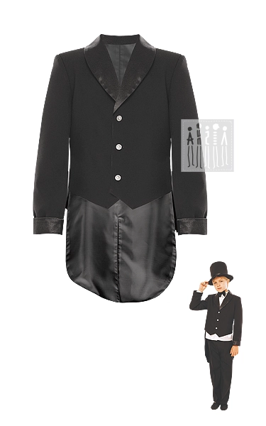 Фрак черный (рост 122-128)