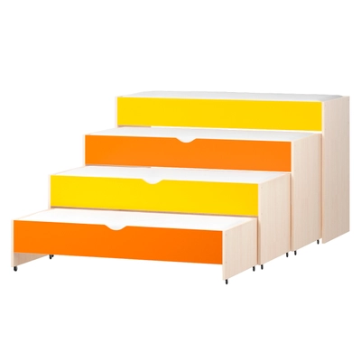 Кровать четырехъярусная &quot;Улыбка&quot;