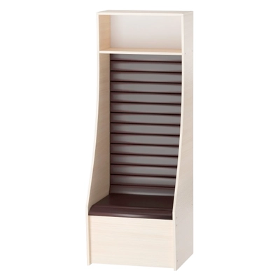 Стеллаж с мягким элементом (библиотека)