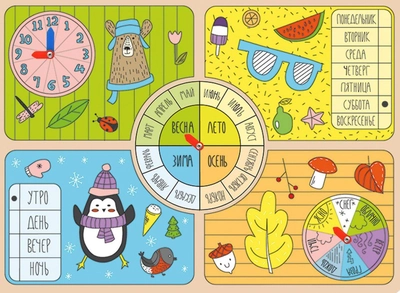 Доска "Времена года"