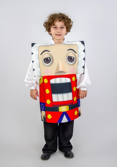 Костюм Щелкунчика ( жилет ) для детей (рост 140-158 / Готовое изделие)