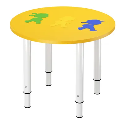 Стол круглый с фрезеровкой