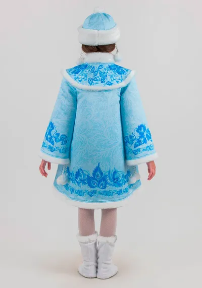 Снегурочка Настенька (рост 116-134 / Готовое изделие)