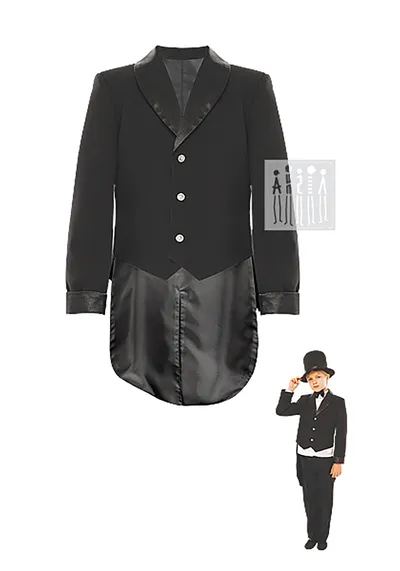 Фрак черный (рост 122-128)