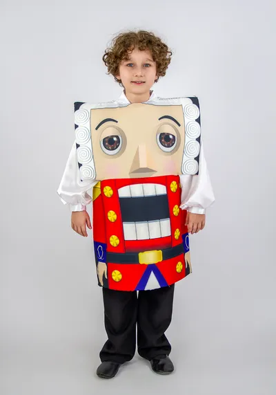 Костюм Щелкунчика ( жилет ) для детей (рост 140-158 / Готовое изделие)