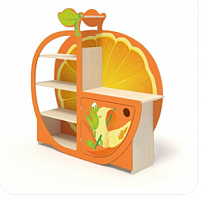 Стеллаж детский тематический Апельсин от фабрики Росснабсбыт